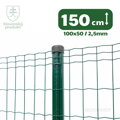 Zvárané pletivo PVC, 150cm(101,6x50,8/2,5) - 25m zelené