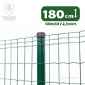 Zvárané pletivo PVC, 180cm(101,6x50,8/2,5) - 25m zelené