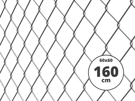 Štvorhranné pletivo KLASIK (ZN), výška 1,60m x 25m