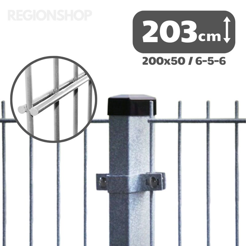 2D Panel - 2,03/2,5m(200x50;6/5/6) - Zinok 2D Panel - 2,03/2,5m(200x50;6/5/6) - Zinok