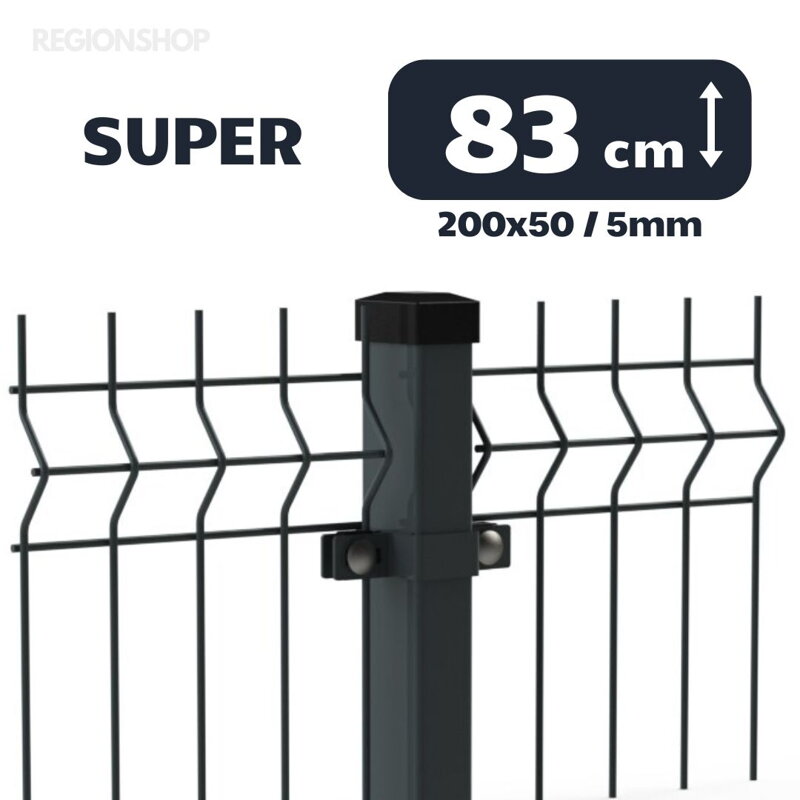 3D Panel SUPER - 0,83/2,5m(200x50;5) - Antracit 3D Panel SUPER - 0,83/2,5m(200x50;5) - Antracit