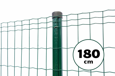 Zvárané pletivo PVC, 180cm(101,6x50,8/2,1) - 25m zelené